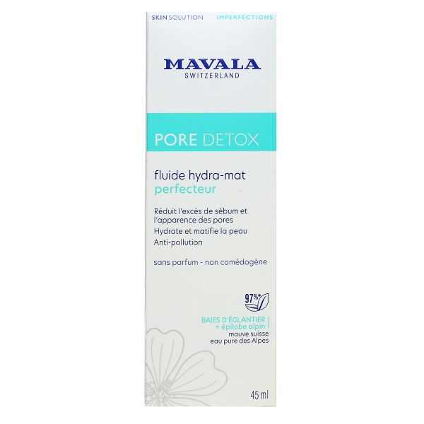 Pore Detox fluide hydra-mat perfecteur 45ml
