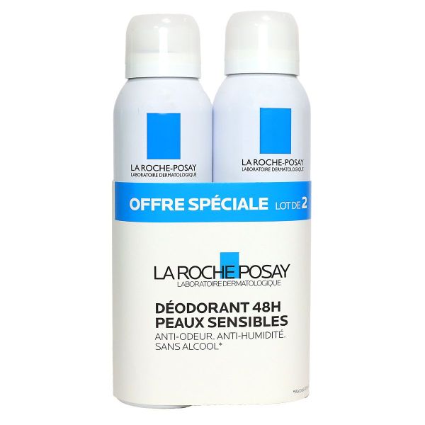 2 déodorants spray 24h