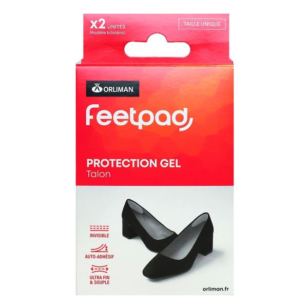 FeetPad 2 protections gel talon taille unique