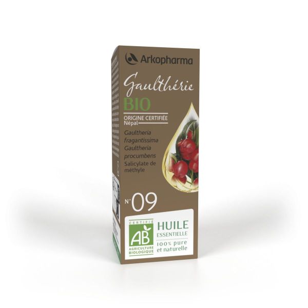 Huile essentielle n°09 gaulthérie 10ml