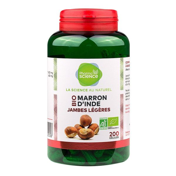 Marron d'inde bio gélules x200