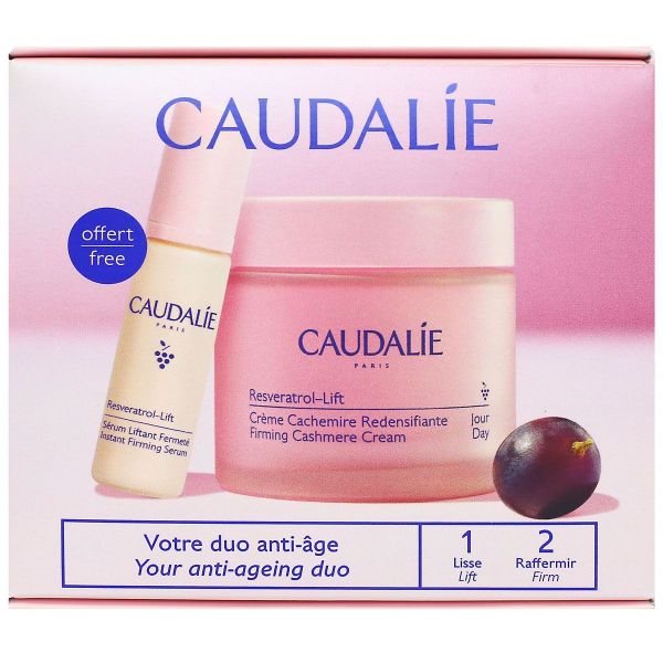 Resveratrol Lift creme cachemire 50ml + serum liftant 10ml offert