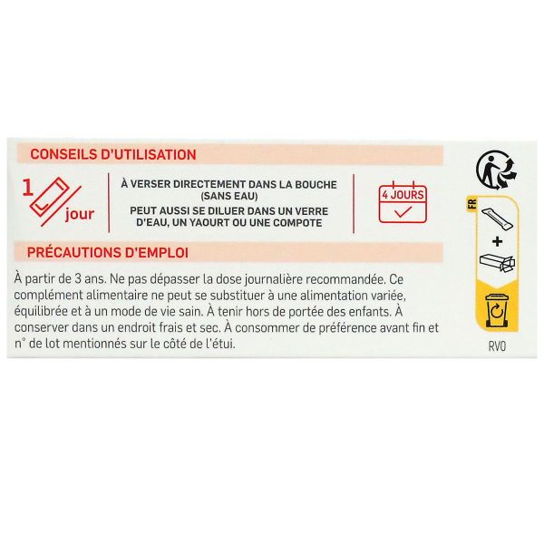 Lactibiane Imedia enfants fruits rouges 4 sticks orodispersibles