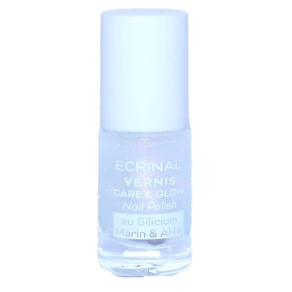 Vernis Care & Glow silicium marin et AHA effet irisé 5ml