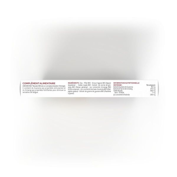 ArkoRoyal Booster bio effet coup de fouet 10 ampoules x 10ml