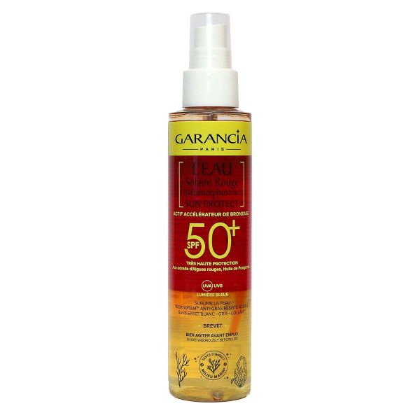 Eau solaire rouge métamorphosante PSF50+ 150ml
