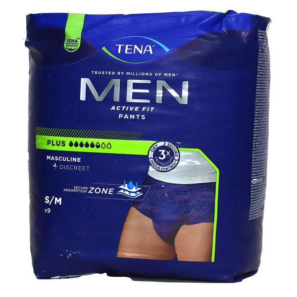 Men Active Fit 9 pants plus M