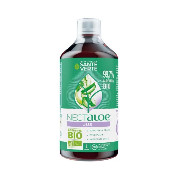 Nectaloe jus aloe vera bio 99,7% 1 Litre
