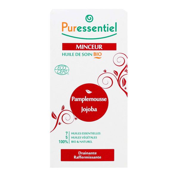 Huile massage jojoba et pamplemousse 100ml