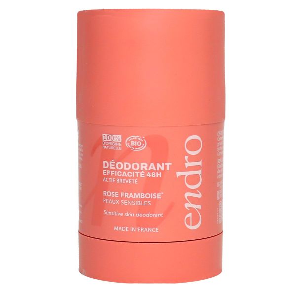 Déodorant stick rose framboise 50g