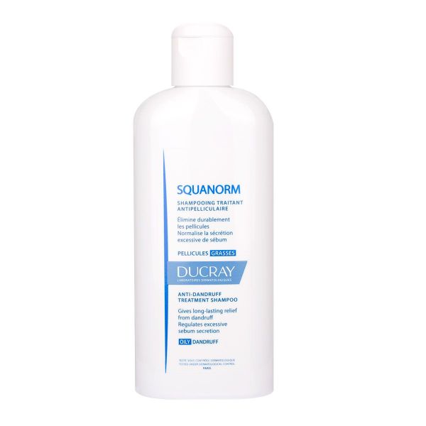 Shampoing anti-pellicules grasses Squanorm 200ml