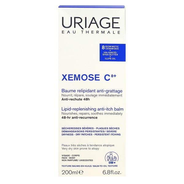 Xémose baume oléo-apaisant anti-grattage 200ml