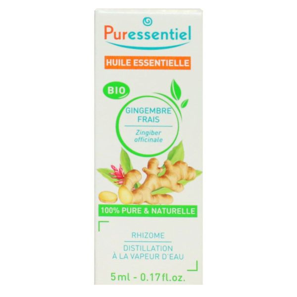 Gingembre huile essentielle bio 5ml