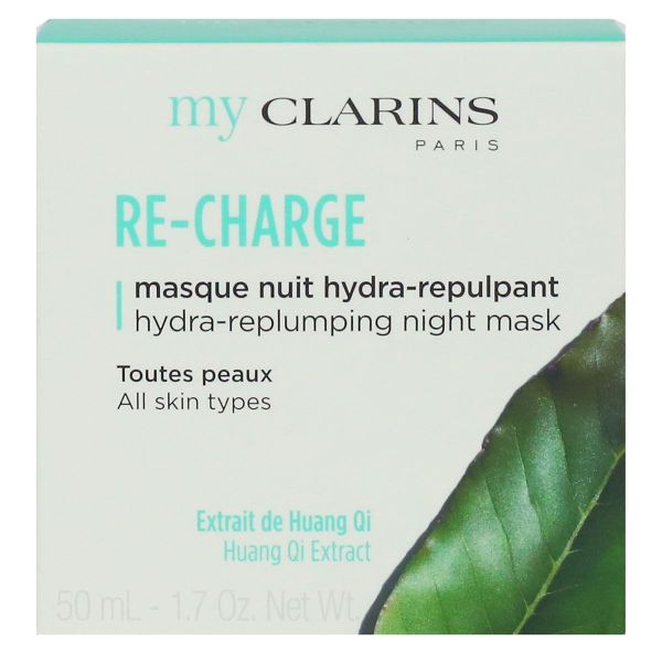 Re-Charge masque nuit repulpant toute peau 50ml