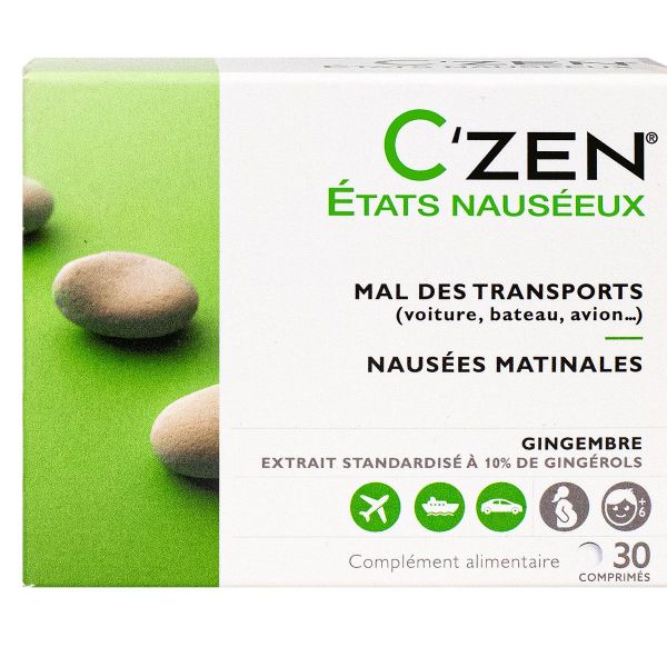 C'zen états nauséeux 30 comprimés