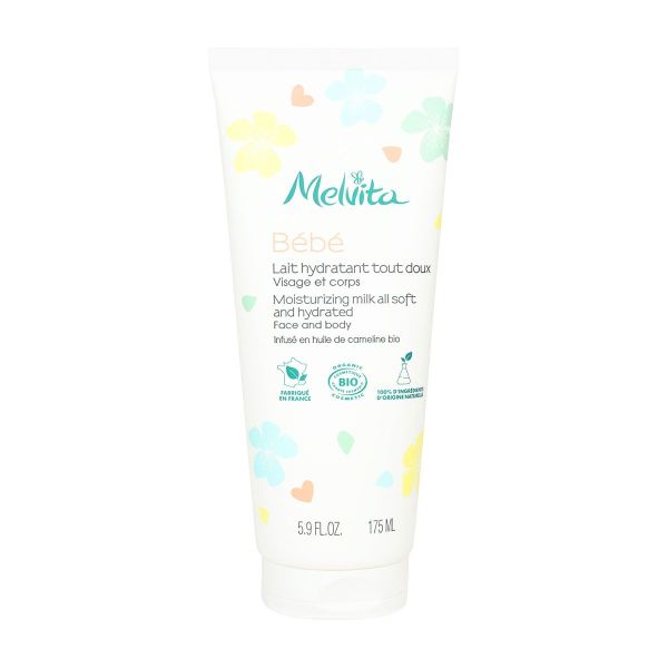 Bébé lait hydratant Tout Doux visage corps bio 175ml