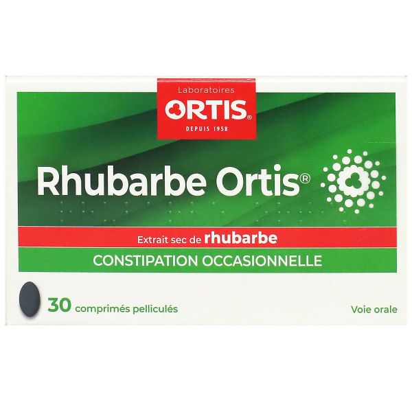 Rhubarbe constipation occasionnelle 30 comprimés