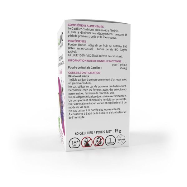 Arkogélules gattilier 60 gélules