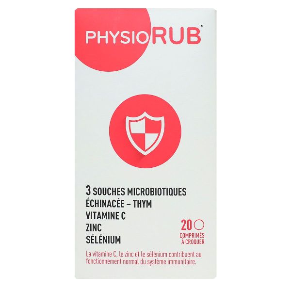 Physiorub 20 comprimés
