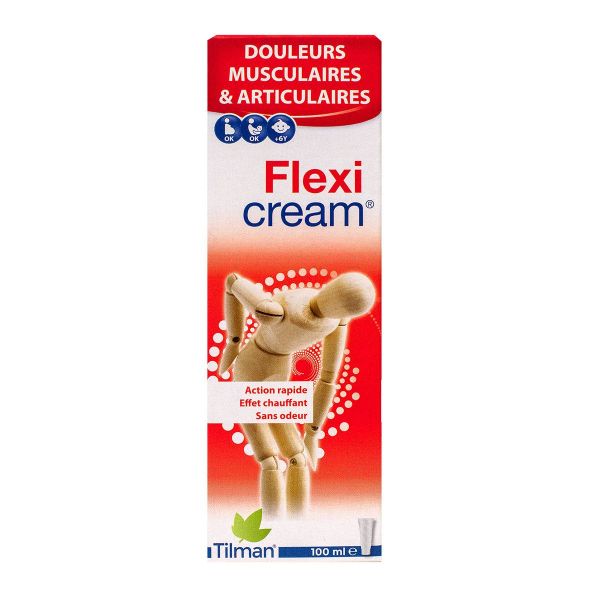 Flexicream action rapide et chauffante 100ml