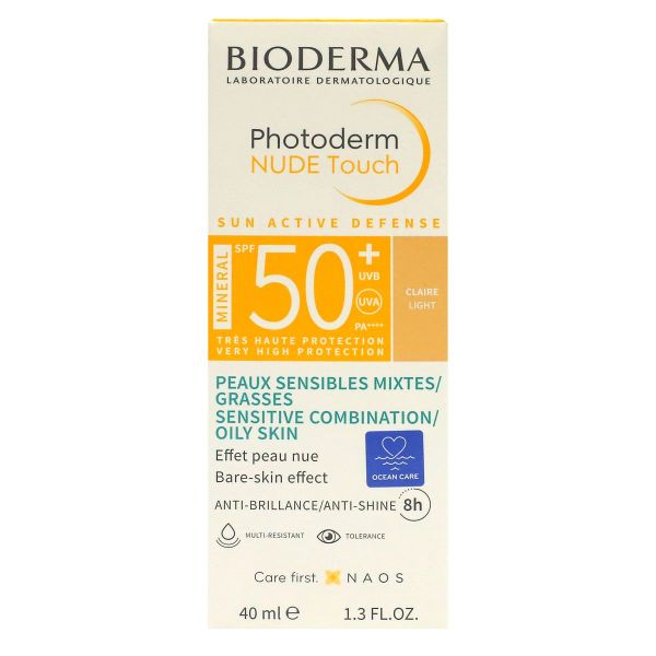 Photoderm Nude Touche SPF50+ teinte claire 40ml