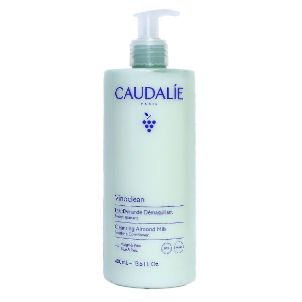 Vinoclean lait amande démaquillant visage et yeux 400ml