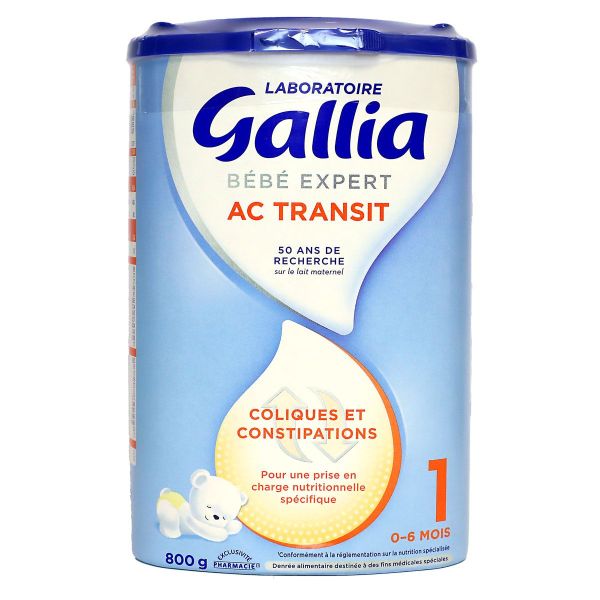 Expert AC transit lait 1er âge 800g