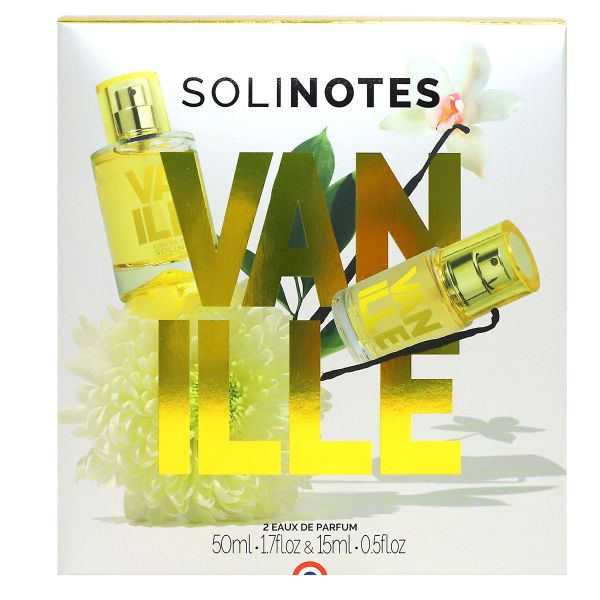 Coffret Vanille eau de parfum 50ml + spray 15ml offert
