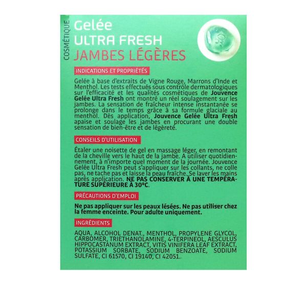 Circulation et jambes légères 60 gélules et gelée 60ml