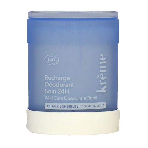 Recharge deodorant soin 24h stick peau sensible 50g
