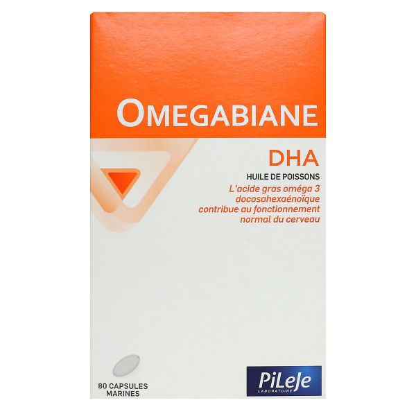 Omegabiane DHA 80 capsules marines