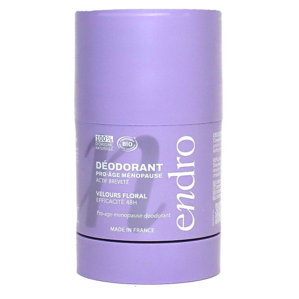 Déodorant pro-âge ménopause Velours floral stick 48h 50g